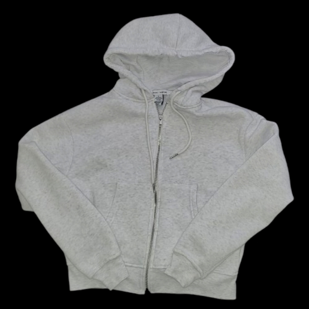 Better Together Gray Zippered Hoodie / Sweatshirt Jacket, Size Small